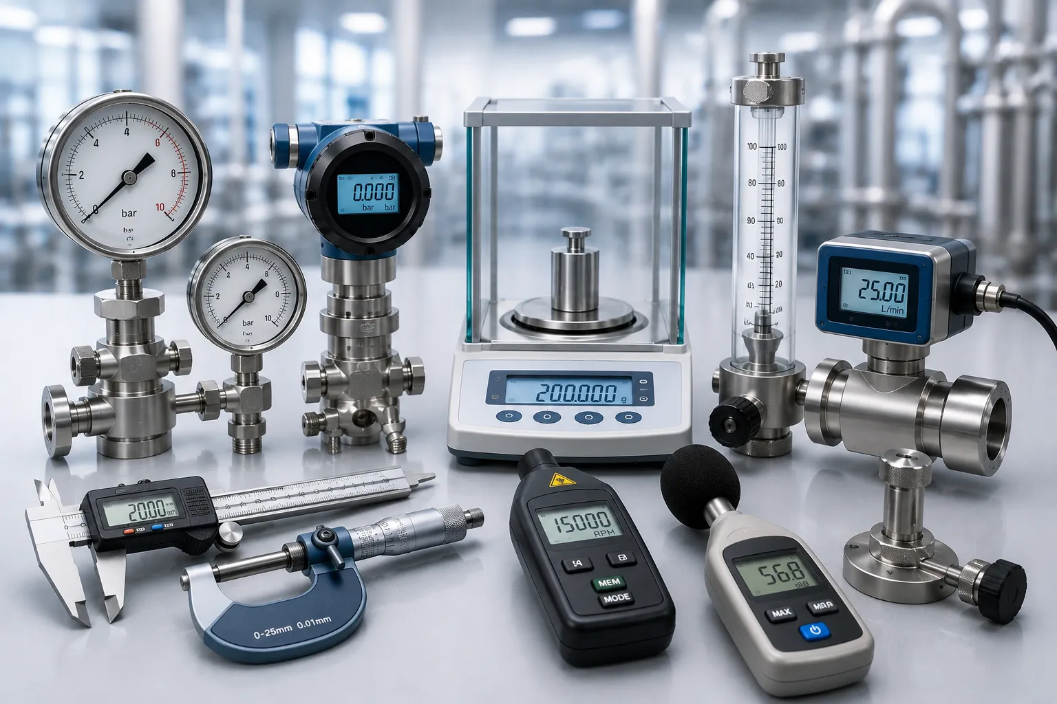 State-of-the-art mechanical calibration tools and laboratory